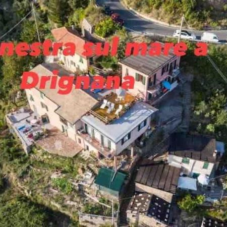 La Finestra Sul Mare A Drignana Villa Vernazza Bagian luar foto