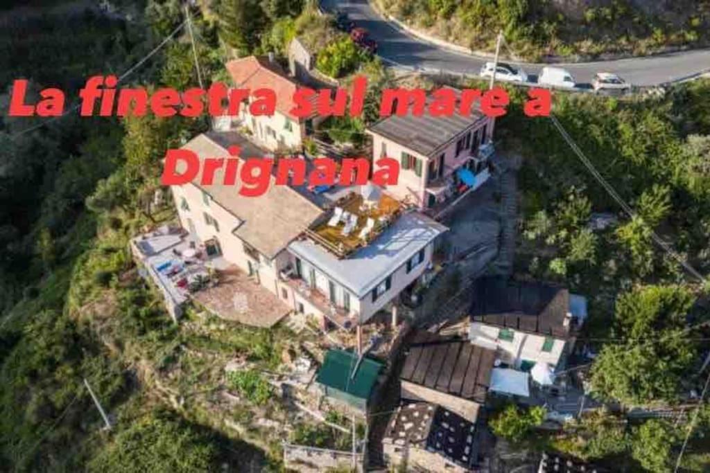 La Finestra Sul Mare A Drignana Villa Vernazza Bagian luar foto